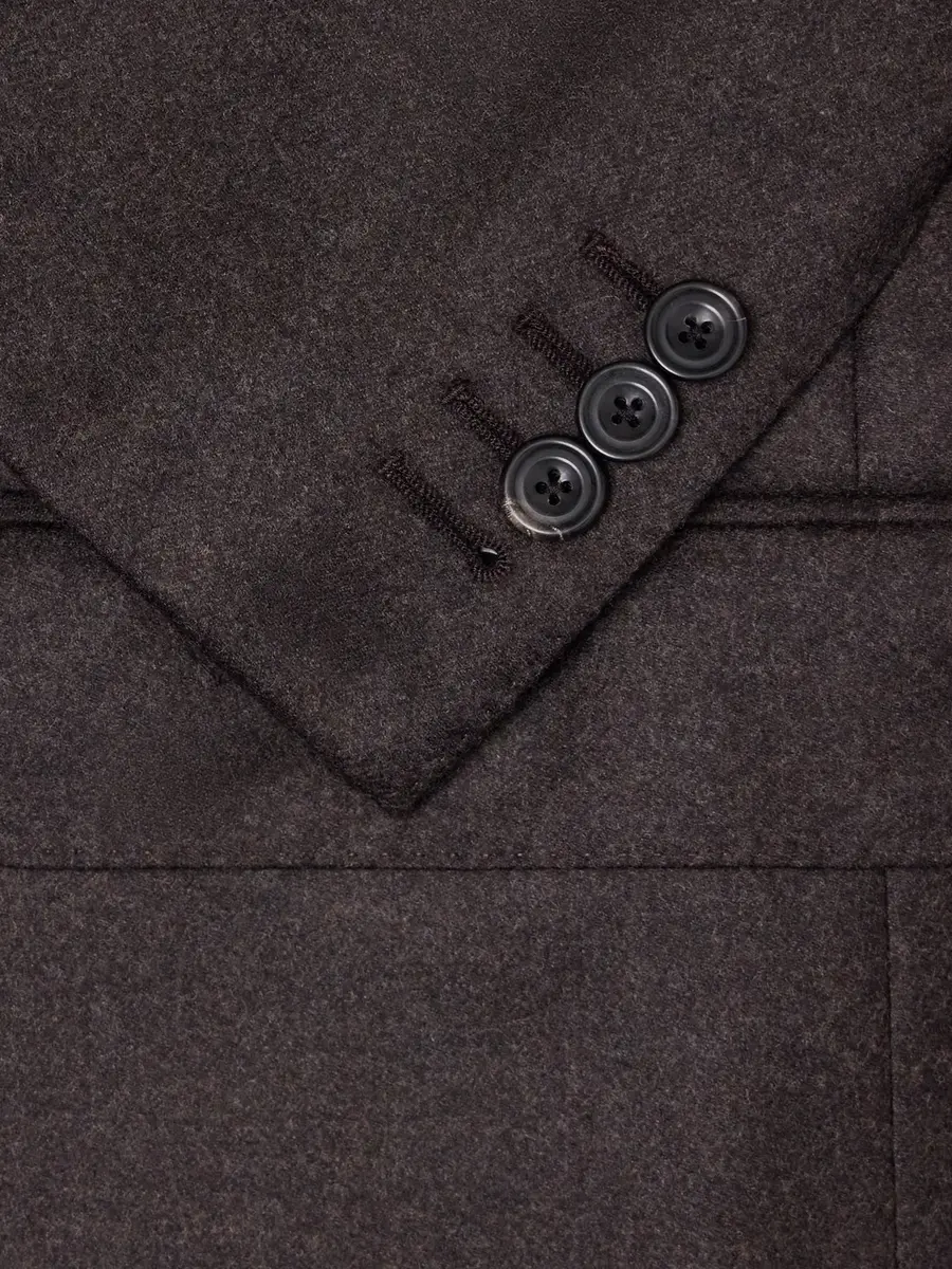 Thom Sweeney Wool-Blend Flannel Suit Jacket - Men | Thumbnail 6 Thom Sweeney Wool-Blend Flannel Suit Jacket - Men | Thumbnail 6