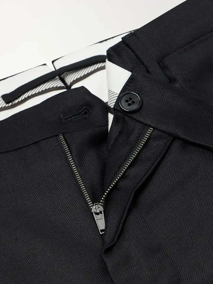 Slowear Incotex Tapered Pintucked Wool and Silk-Blend Twill Trousers - Men | Thumbnail 6 Slowear Incotex Tapered Pintucked Wool and Silk-Blend Twill Trousers - Men | Thumbnail 6