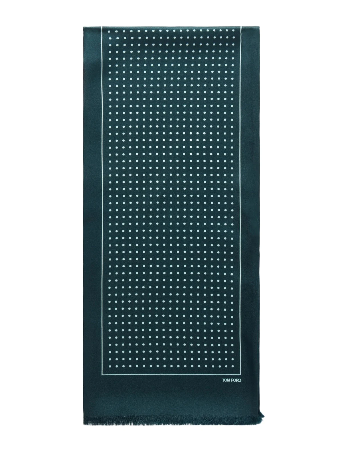 Tom Ford Polka-Dot Silk-Satin Scarf - Men