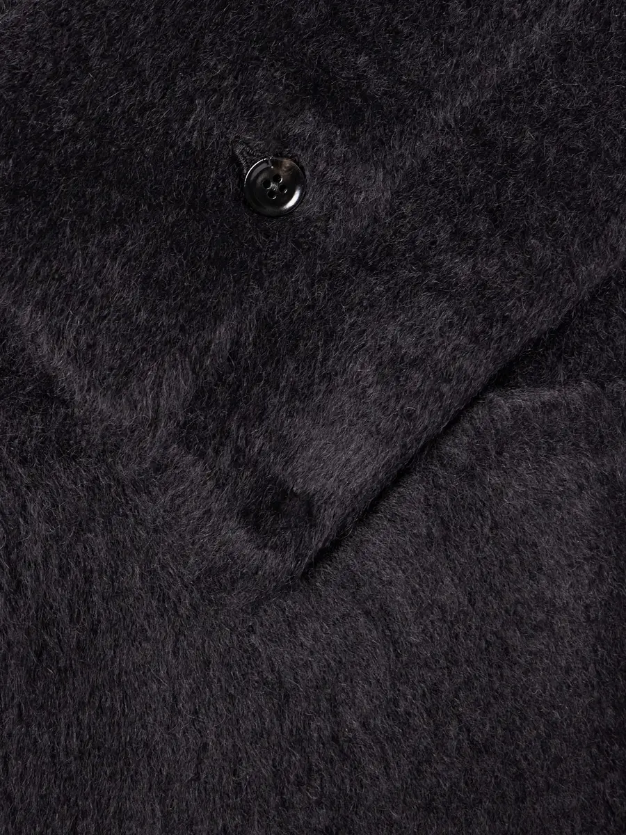 Tom Ford Double-Breasted Brushed Cashmere, Mohair and Silk-Blend Knitted Blazer - Men | Thumbnail 6 Tom Ford Double-Breasted Brushed Cashmere, Mohair and Silk-Blend Knitted Blazer - Men | Thumbnail 6