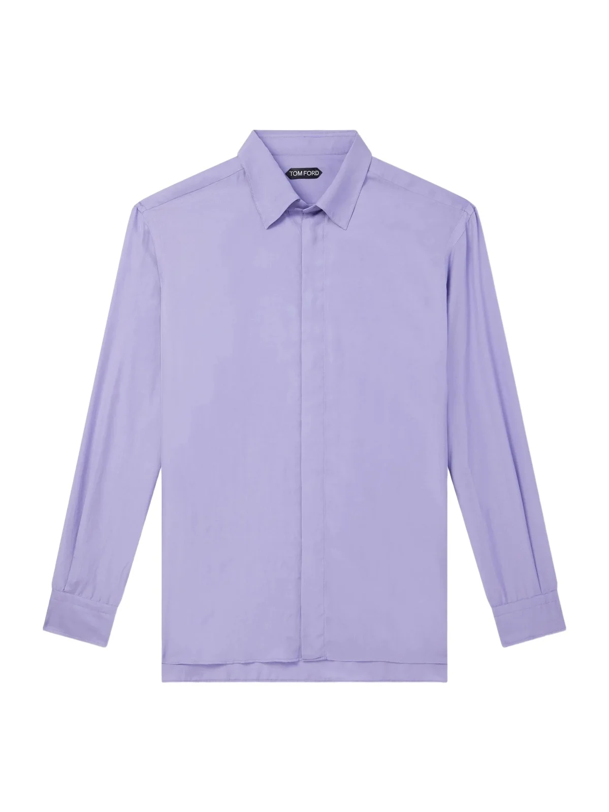 Tom Ford Cotton and Silk-Blend Twill Shirt - Men