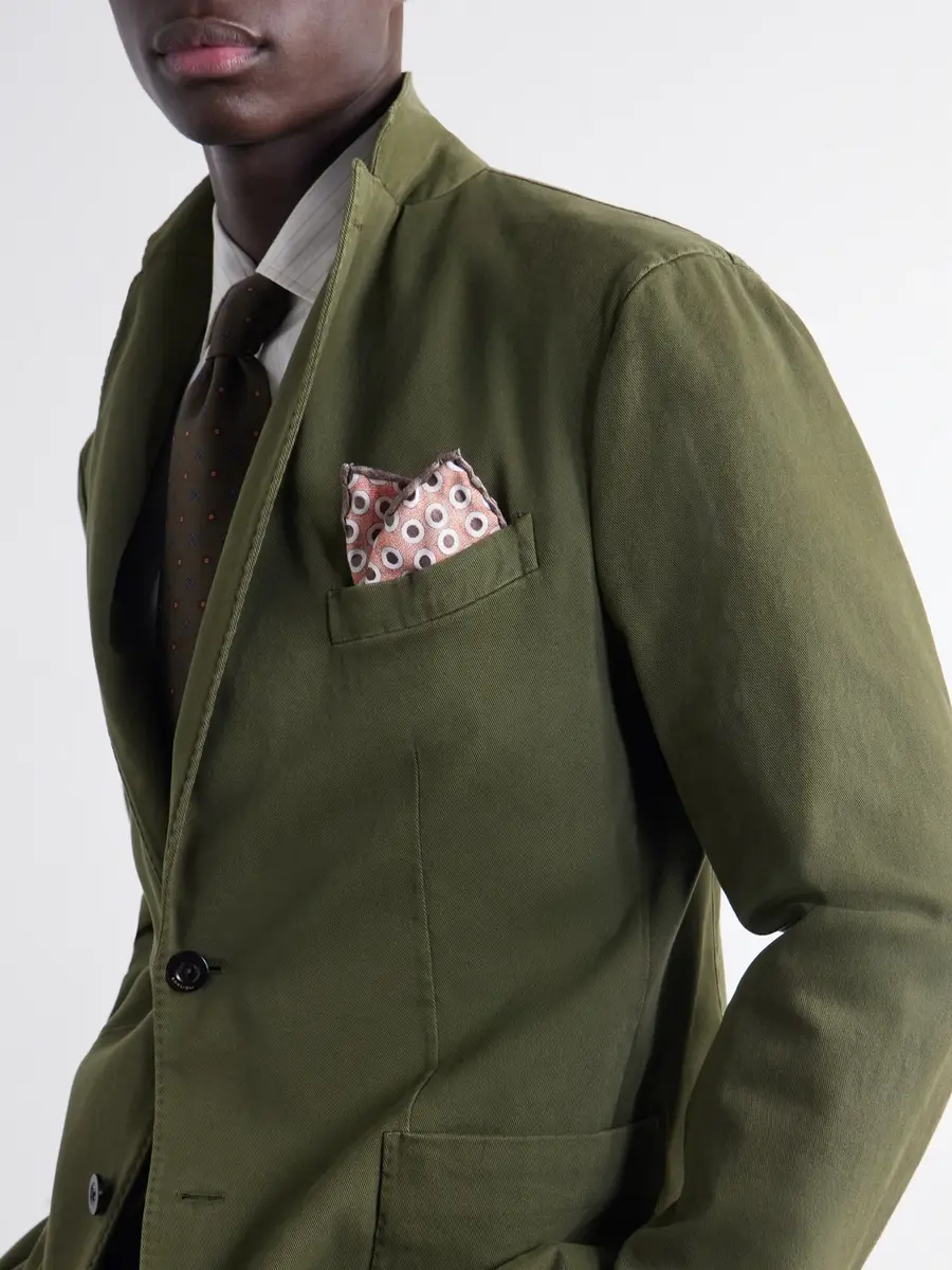 Boglioli Stretch Cotton-Twill Suit Jacket - Men | Thumbnail 5