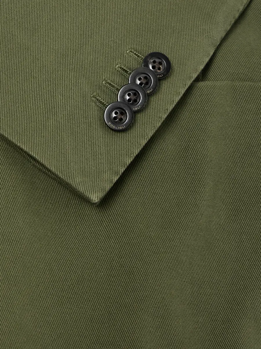 Boglioli Stretch Cotton-Twill Suit Jacket - Men | Thumbnail 6