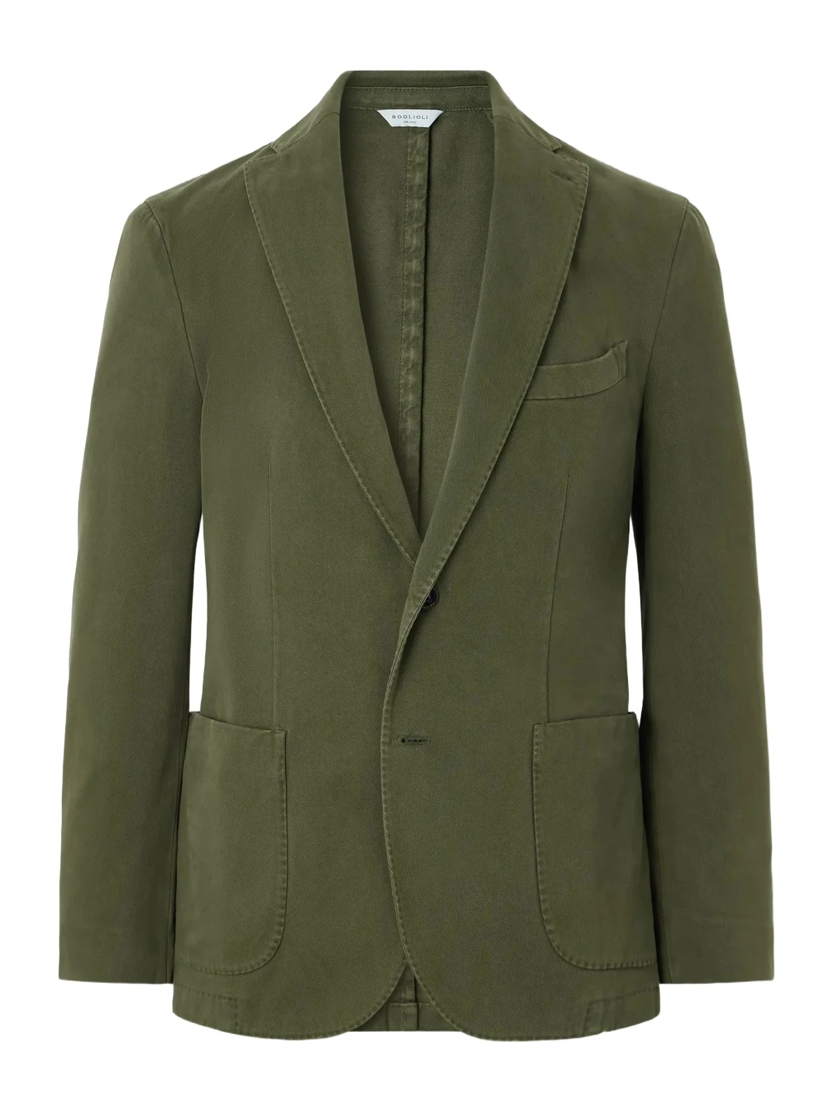 Boglioli Stretch Cotton-Twill Suit Jacket - Men