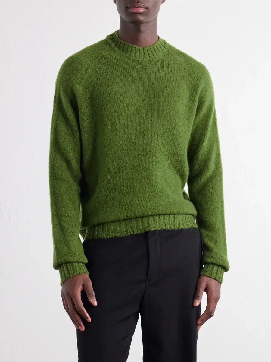 Tom Ford Brushed Cashmere Sweater - Men | Thumbnail 3 Tom Ford Brushed Cashmere Sweater - Men | Thumbnail 3
