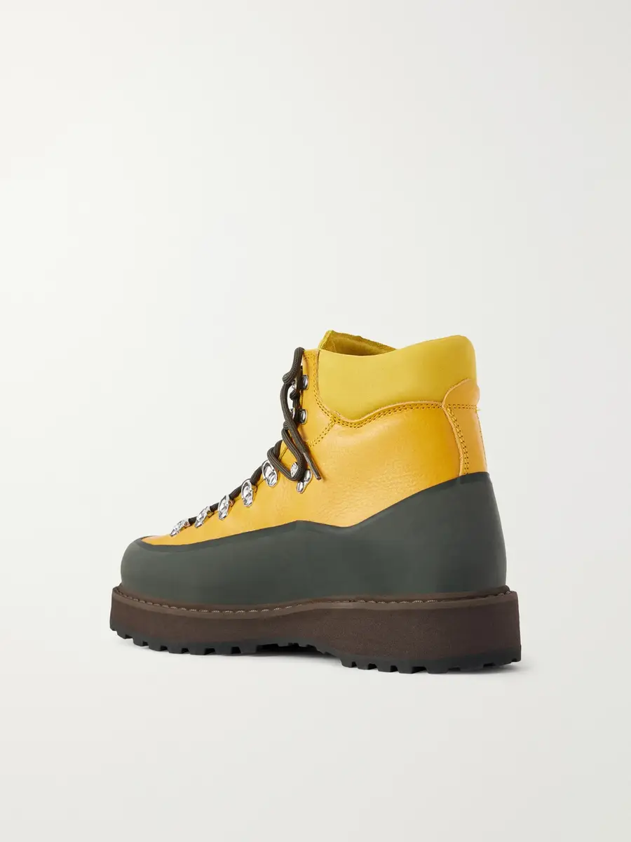 Diemme Roccia Vet Logo-Embossed Rubber-Trimmed Full-Grain Leather Hiking Boots - Men | Thumbnail 4 Diemme Roccia Vet Logo-Embossed Rubber-Trimmed Full-Grain Leather Hiking Boots - Men | Thumbnail 4