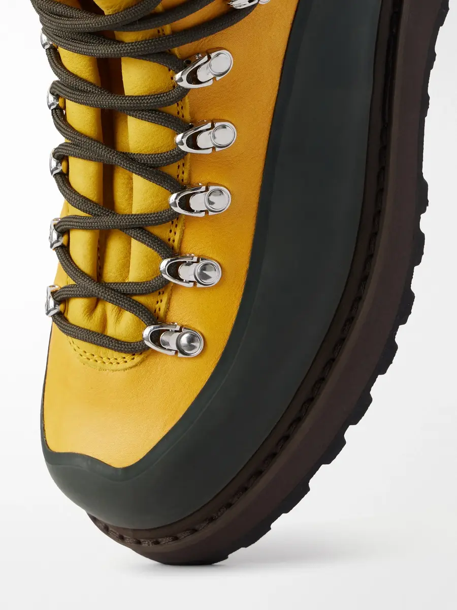 Diemme Roccia Vet Logo-Embossed Rubber-Trimmed Full-Grain Leather Hiking Boots - Men | Thumbnail 5 Diemme Roccia Vet Logo-Embossed Rubber-Trimmed Full-Grain Leather Hiking Boots - Men | Thumbnail 5