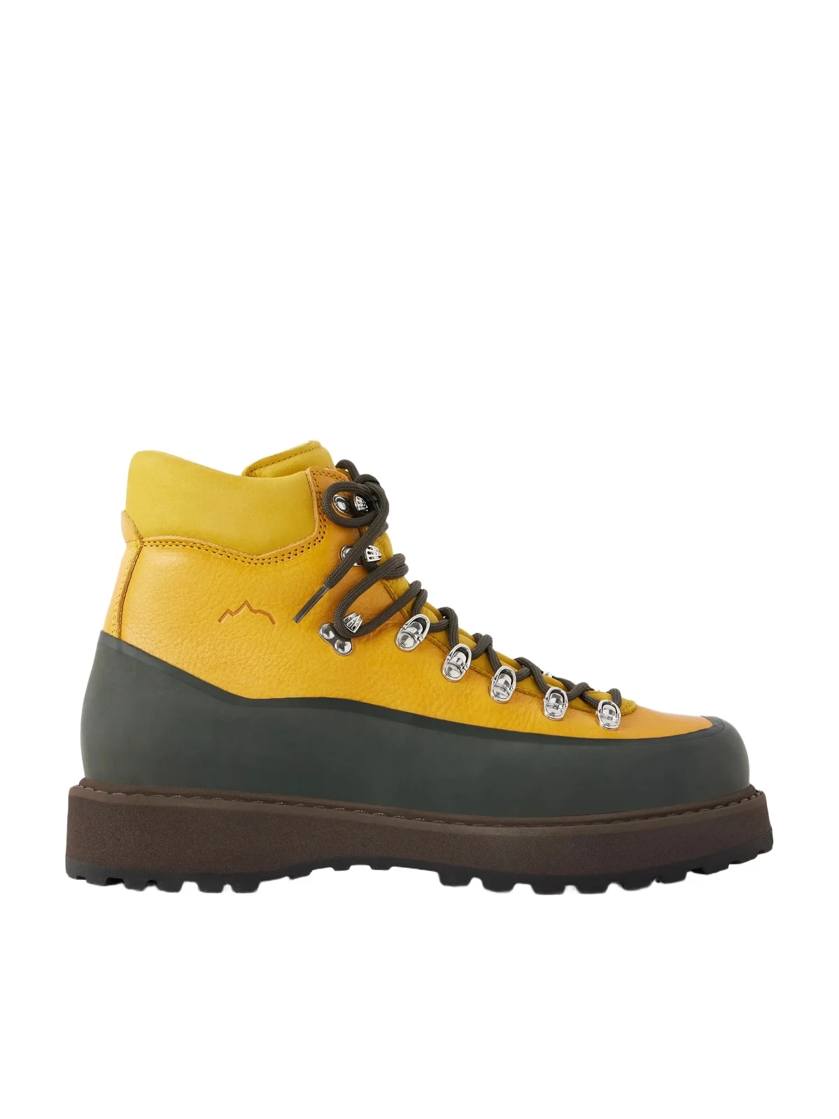 Diemme Roccia Vet Logo-Embossed Rubber-Trimmed Full-Grain Leather Hiking Boots - Men