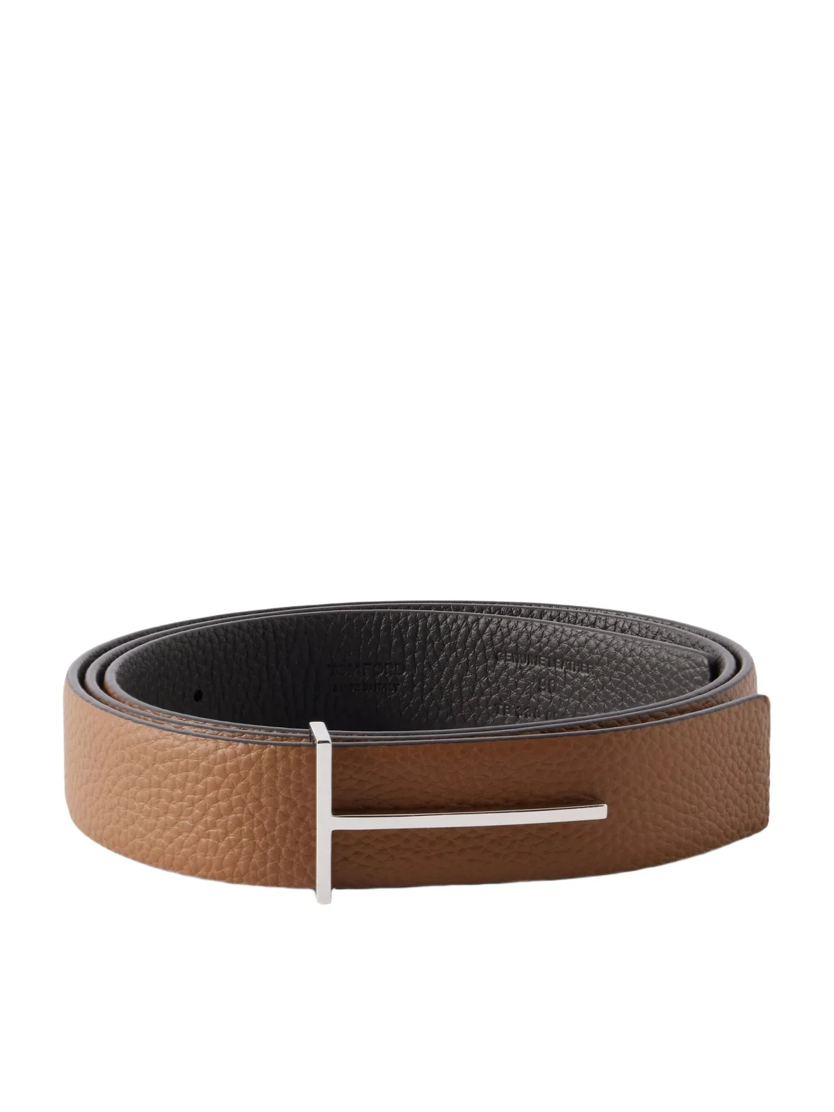 Tom Ford 2.8cm Reversible Leather Belt - Men