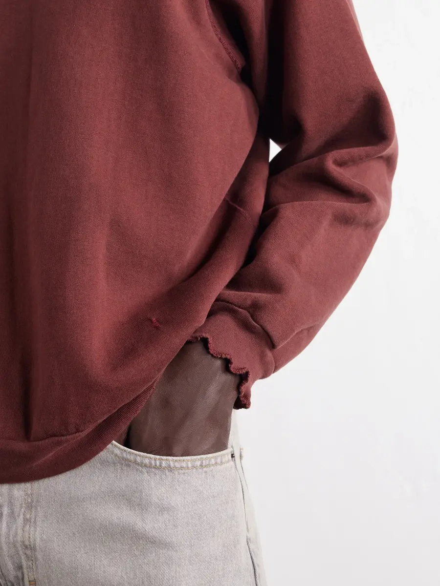 A.PRESSE Vintage Cotton-Fleece Sweatshirt - Men | Thumbnail 5 A.PRESSE Vintage Cotton-Fleece Sweatshirt - Men | Thumbnail 5