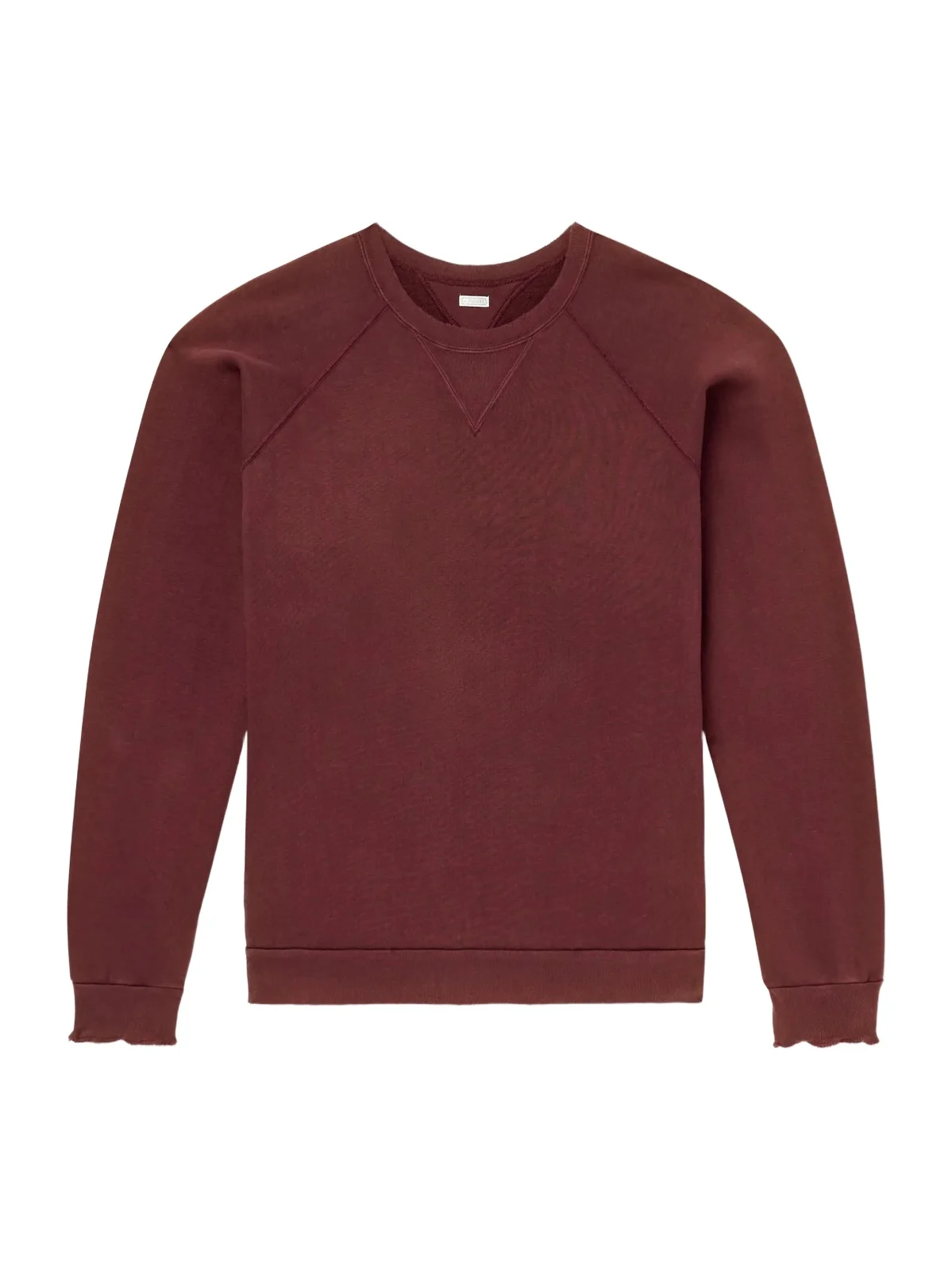 A.PRESSE Vintage Cotton-Fleece Sweatshirt - Men