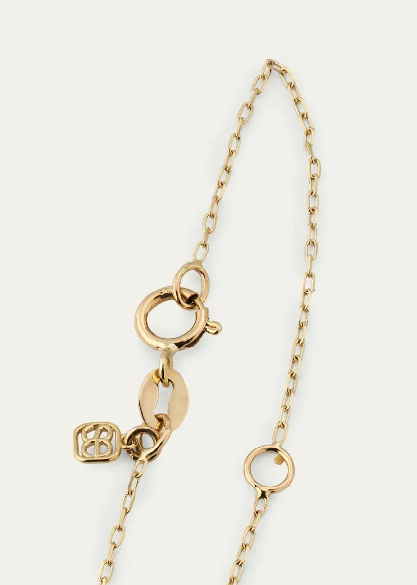 Sydney Evan 14K Yellow Gold Diamond Cocktail Short Bar Necklace | Thumbnail 4 Sydney Evan 14K Yellow Gold Diamond Cocktail Short Bar Necklace | Thumbnail 4