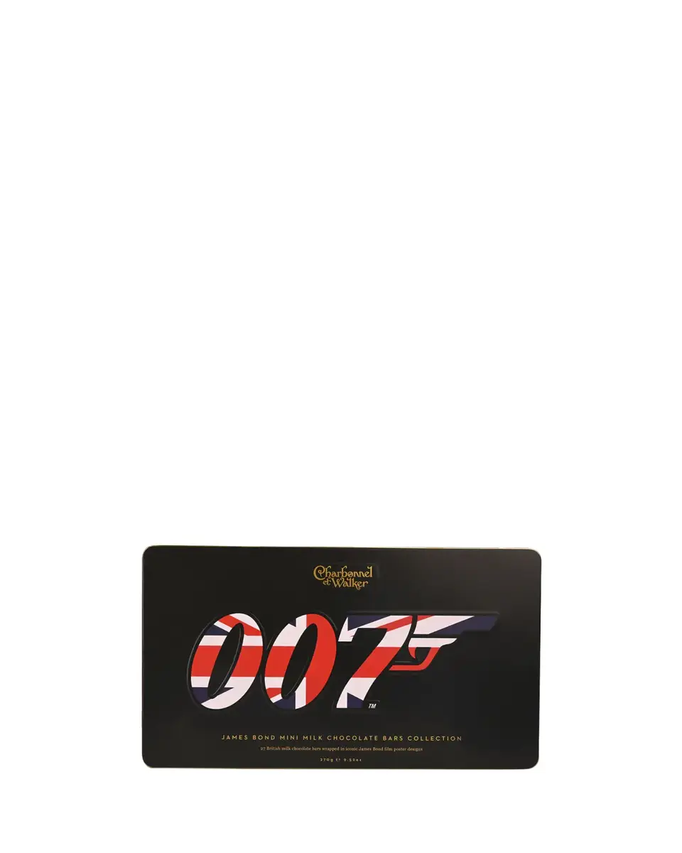 Charbonnel Et Walker 007 James Bond Mini Milk Chocolate Collector's Tin, 27 Bars | Thumbnail 2 Charbonnel Et Walker 007 James Bond Mini Milk Chocolate Collector's Tin, 27 Bars | Thumbnail 2