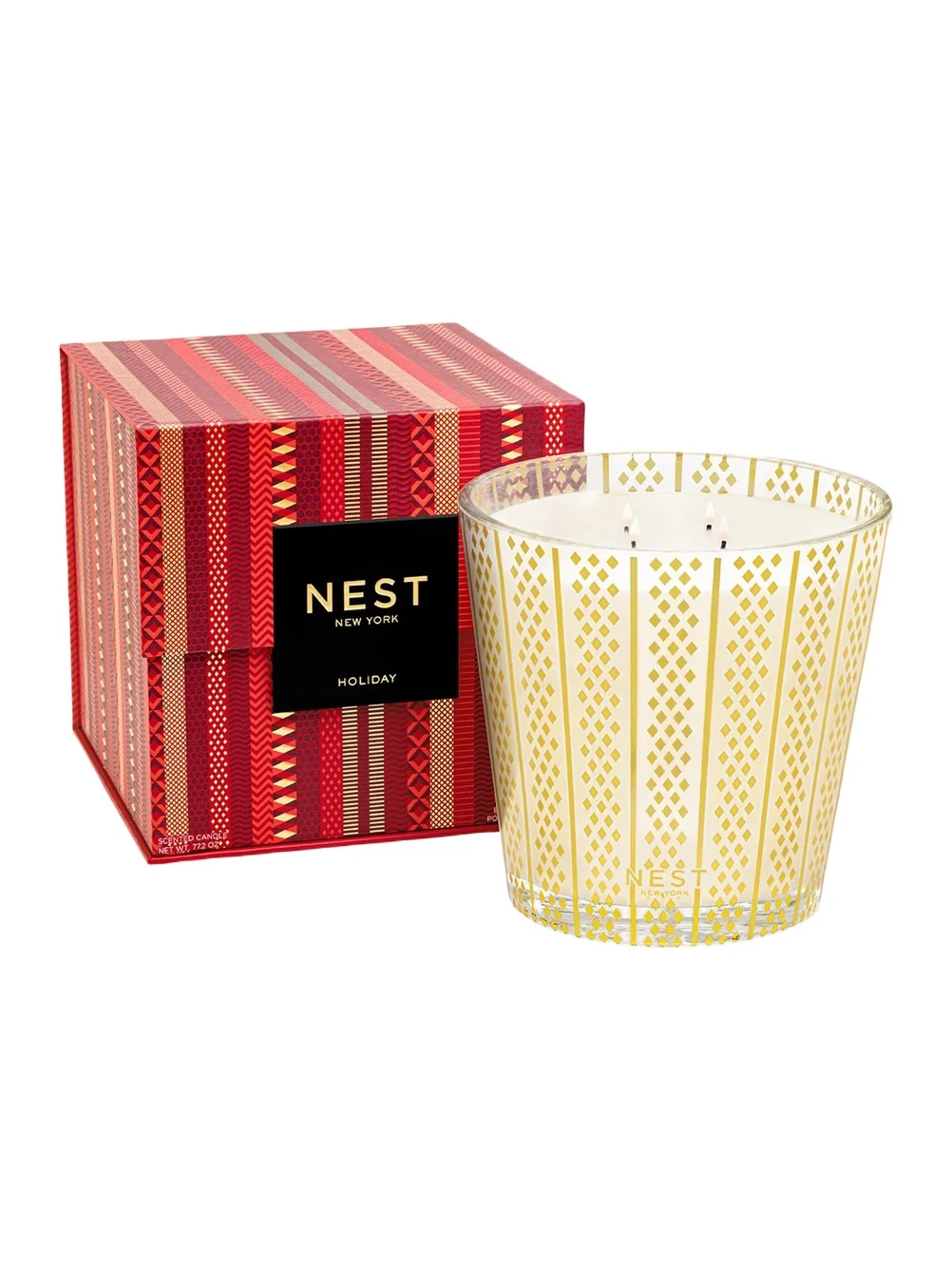 NEST New York Holiday Grand Candle, 76.8 oz.