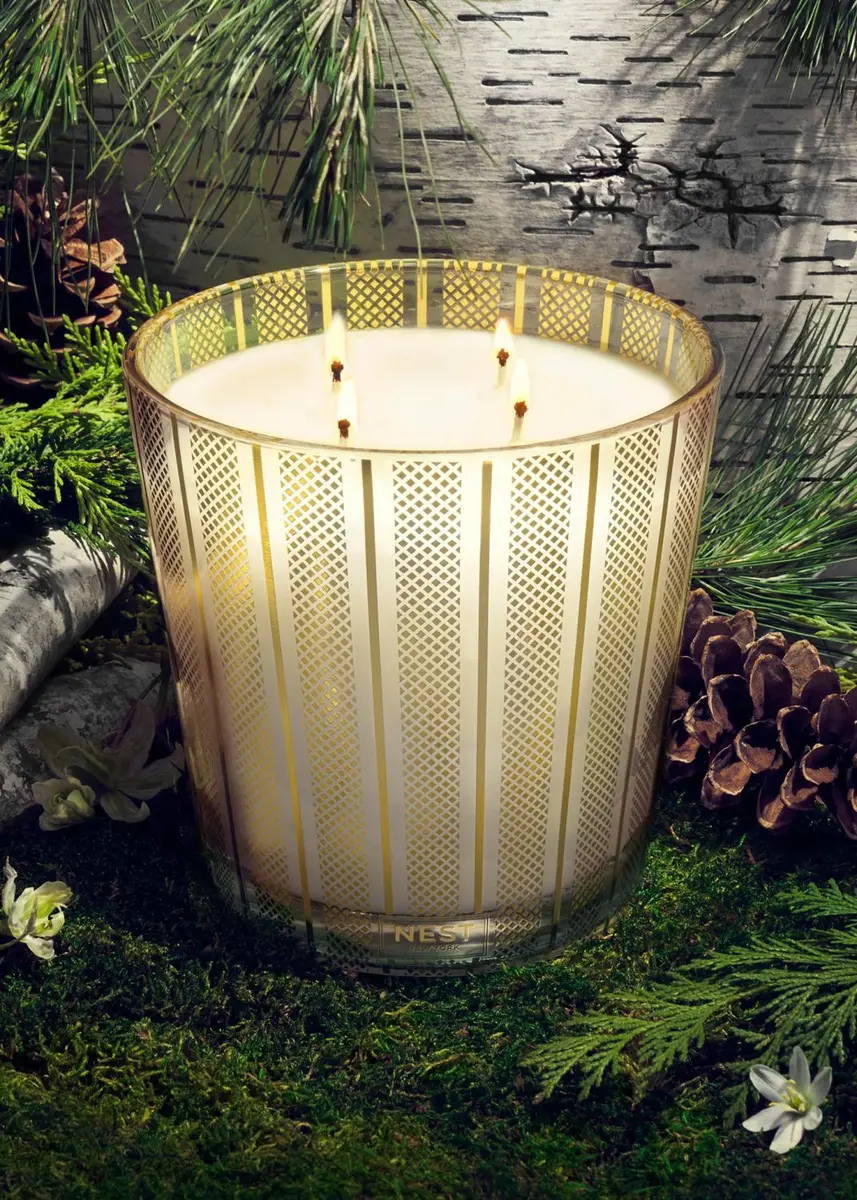 NEST New York Birchwood Pine Luxury 4-Wick Candle, 43.7 oz. | Thumbnail 3 NEST New York Birchwood Pine Luxury 4-Wick Candle, 43.7 oz. | Thumbnail 3