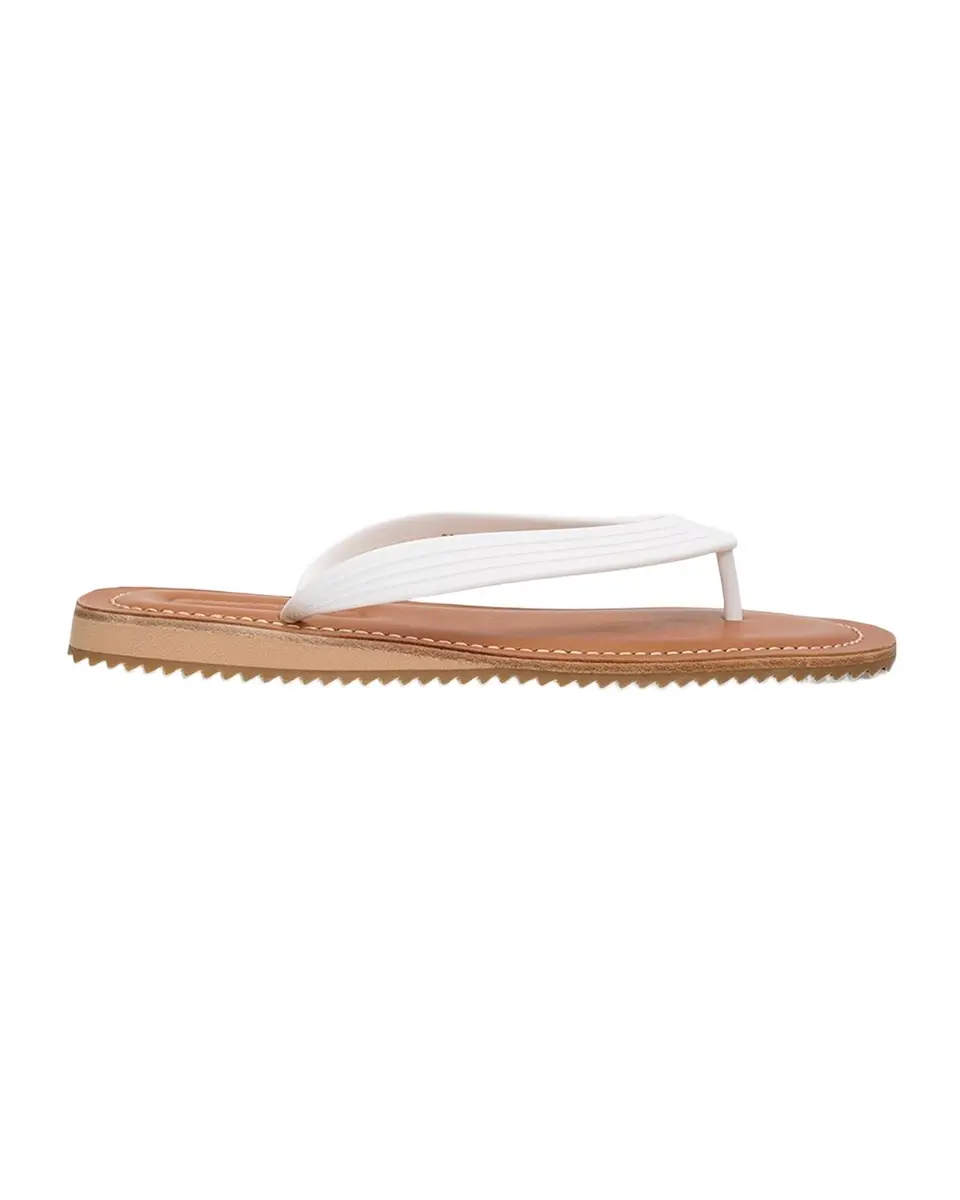 Miu Miu Logo Flat Thong Sandals