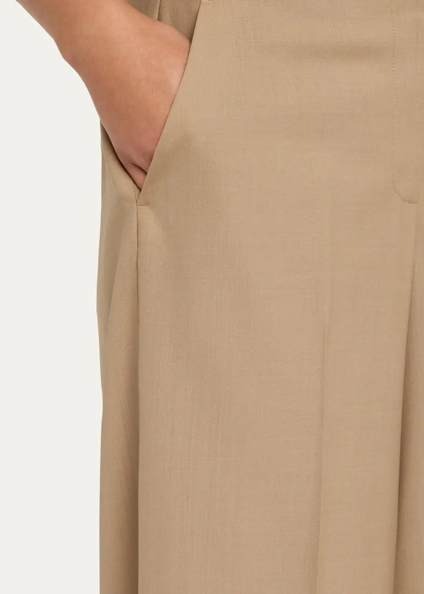 Lafayette 148 New York Thames Wide-Leg Tropical Wool Pants | Thumbnail 5 Lafayette 148 New York Thames Wide-Leg Tropical Wool Pants | Thumbnail 5