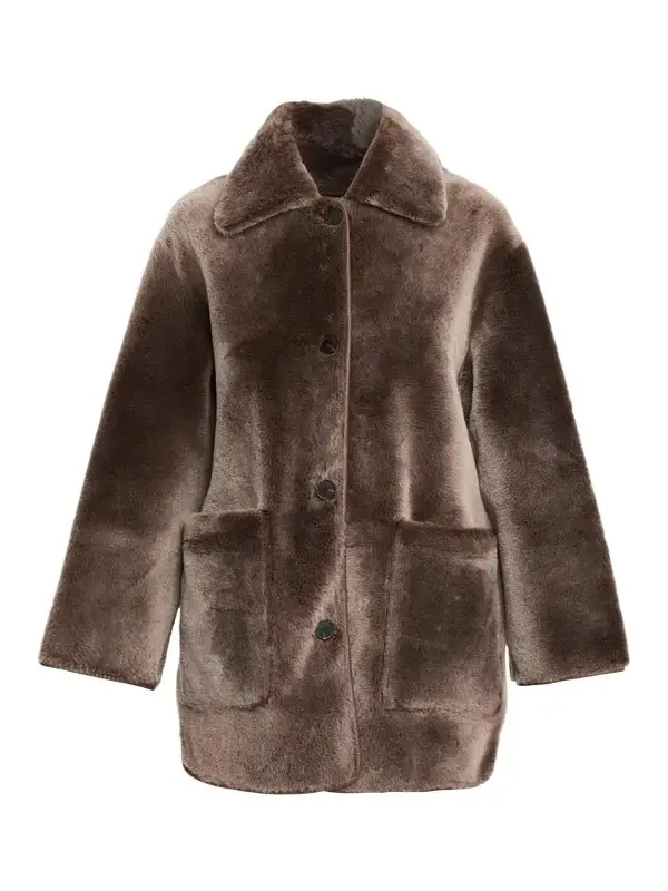 Nicola Reversible Shearling Coat