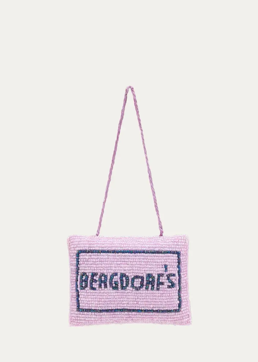Sudha Pennathur Beaded Bergdorf Shopping Bag Ornament | Thumbnail 2 Sudha Pennathur Beaded Bergdorf Shopping Bag Ornament | Thumbnail 2
