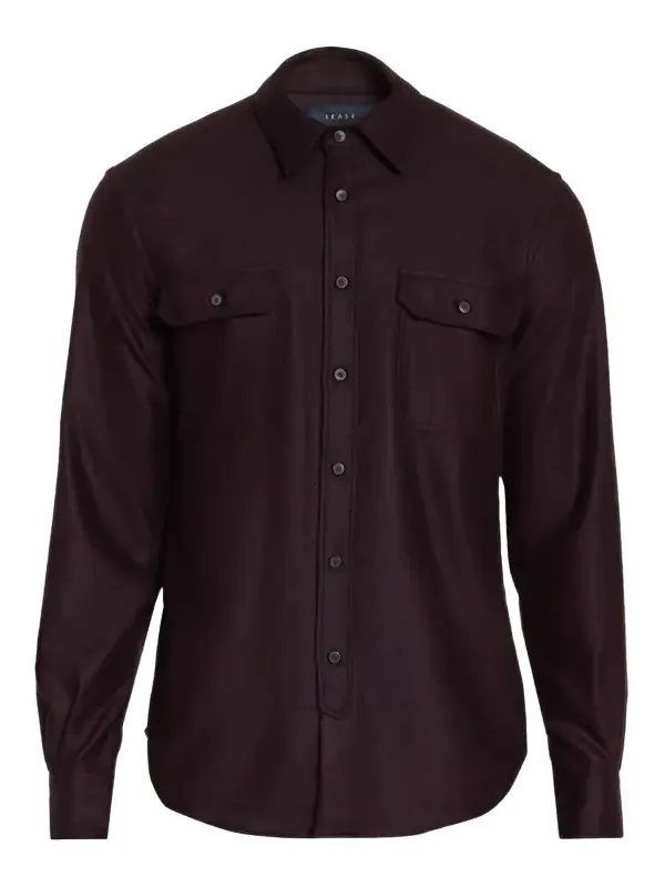 Sease Men's Military Wool Shirt