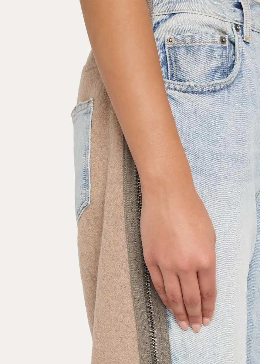 Haikure Bonnie Zip Marfa Straight-Leg Jeans | Thumbnail 5 Haikure Bonnie Zip Marfa Straight-Leg Jeans | Thumbnail 5