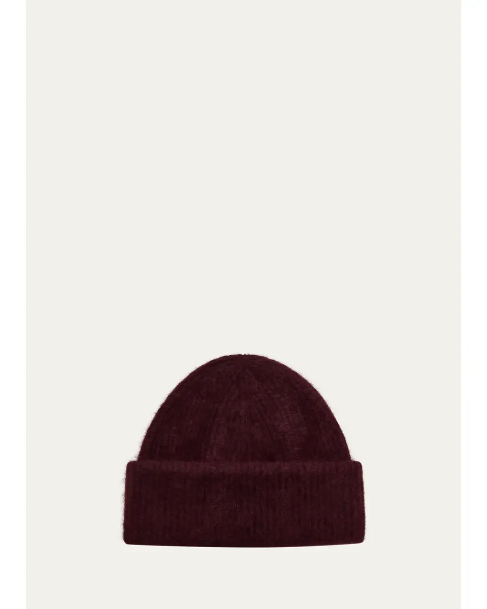 Fleurette Brushed Cashmere Beanie | Thumbnail 2