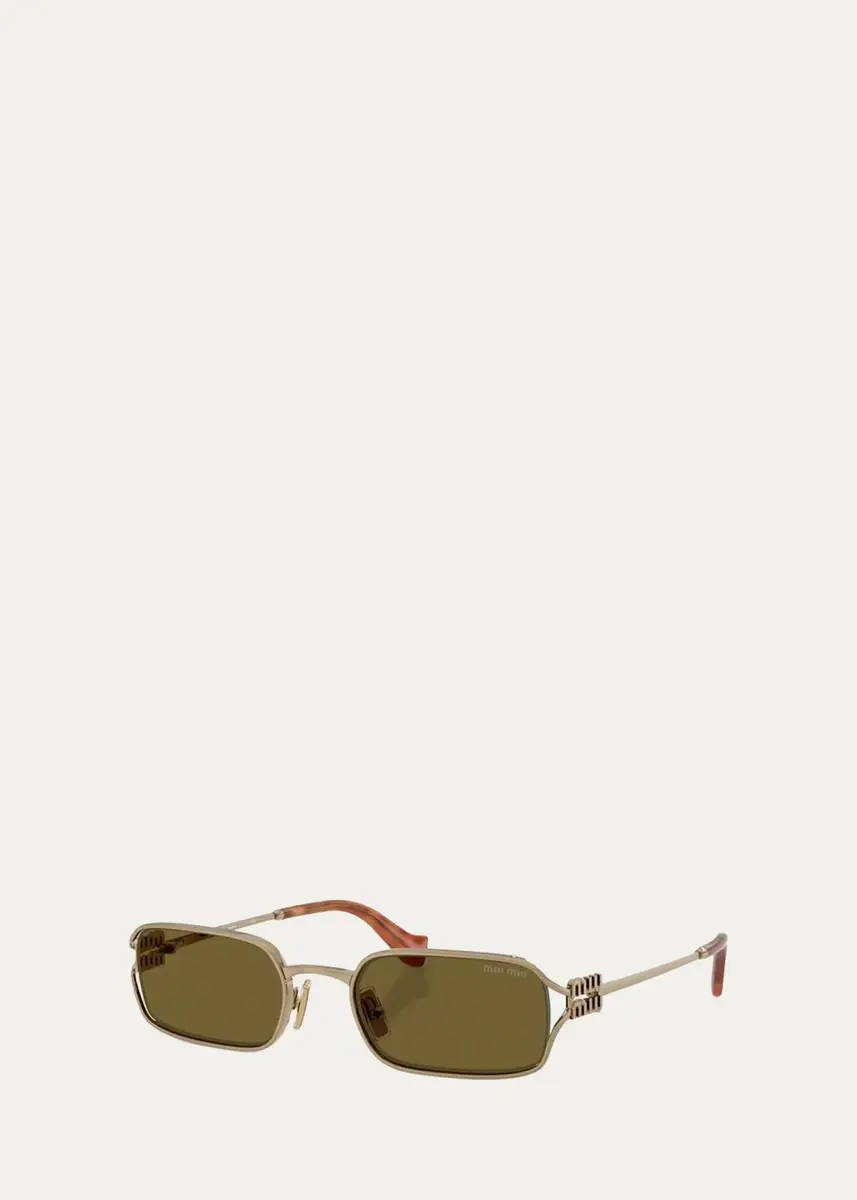 Miu Miu 52MM Rectangular Sunglasses | Thumbnail 6 Miu Miu 52MM Rectangular Sunglasses | Thumbnail 6
