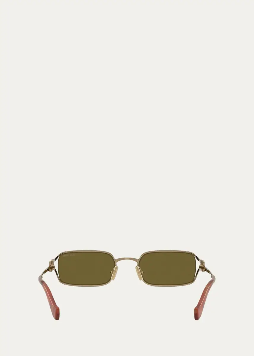 Miu Miu 52MM Rectangular Sunglasses | Thumbnail 7 Miu Miu 52MM Rectangular Sunglasses | Thumbnail 7