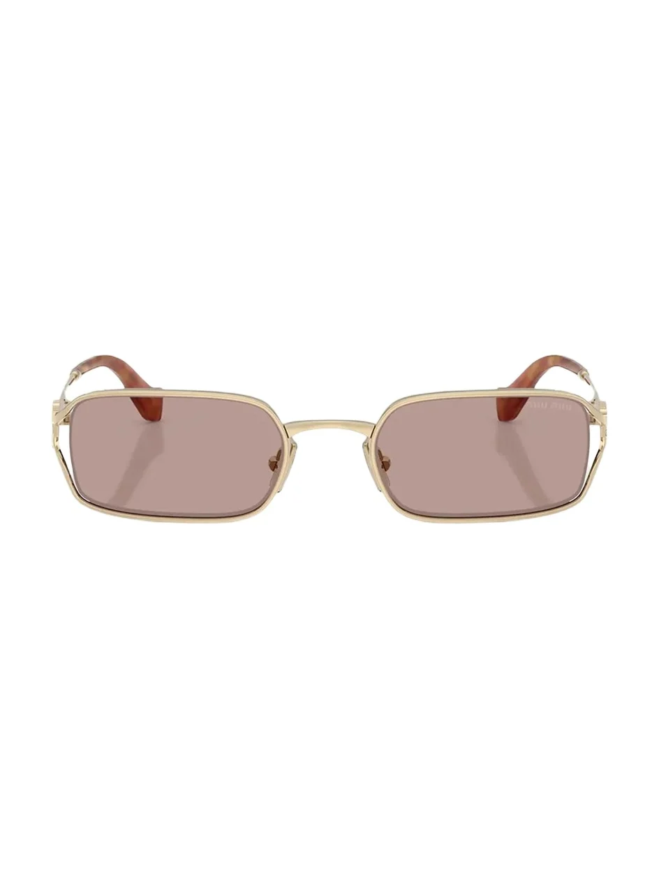 Miu Miu 52MM Rectangular Sunglasses