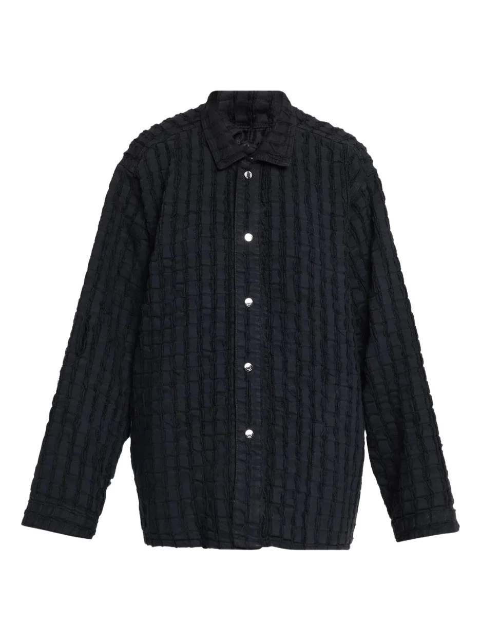 Sophie Frayed Striped Shirt