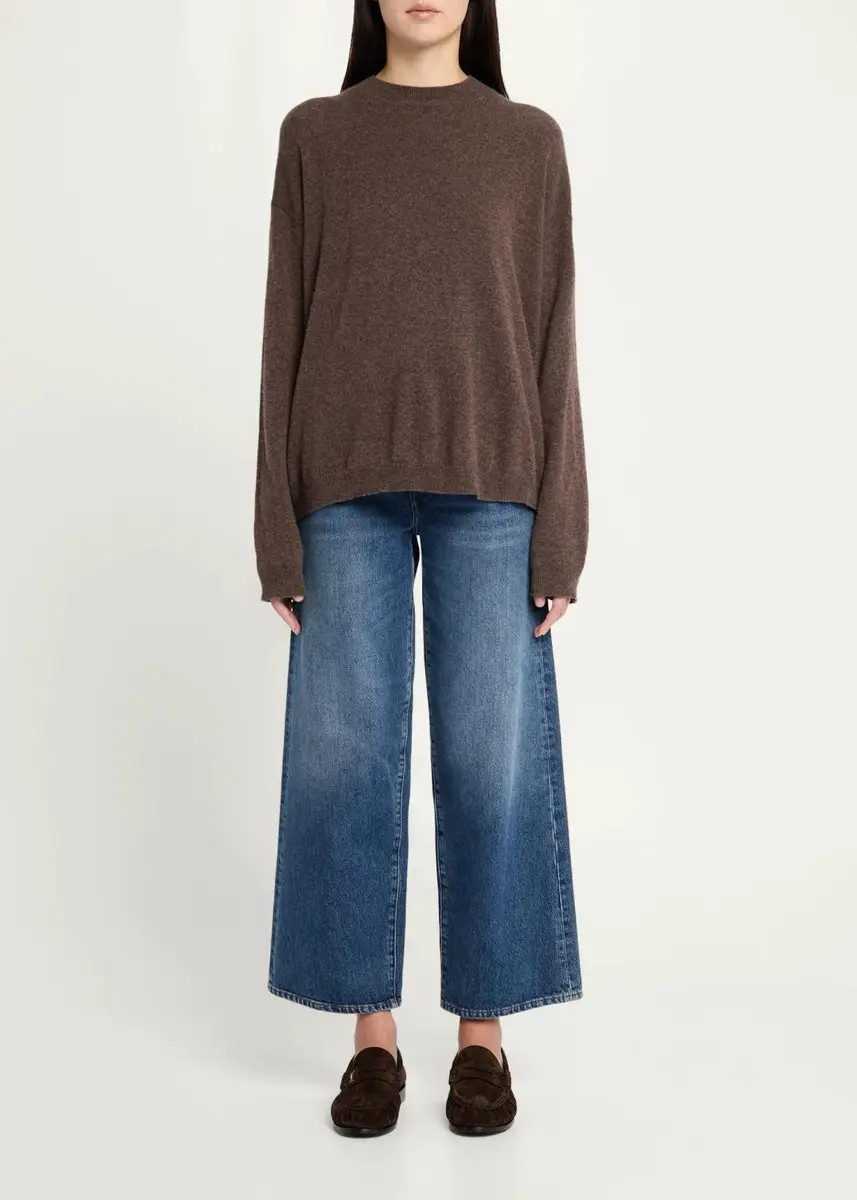 Jamie Haller The Boxy Rib-Knit Cashmere Sweater | Thumbnail 2 Jamie Haller The Boxy Rib-Knit Cashmere Sweater | Thumbnail 2