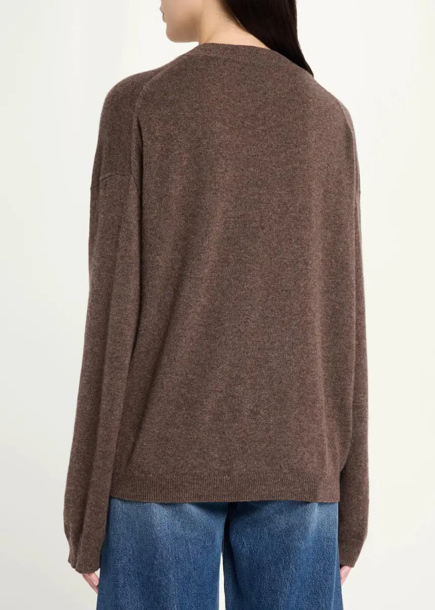 Jamie Haller The Boxy Rib-Knit Cashmere Sweater | Thumbnail 3 Jamie Haller The Boxy Rib-Knit Cashmere Sweater | Thumbnail 3