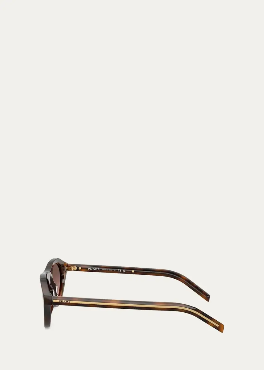Prada 51MM Round Sunglasses | Thumbnail 4 Prada 51MM Round Sunglasses | Thumbnail 4