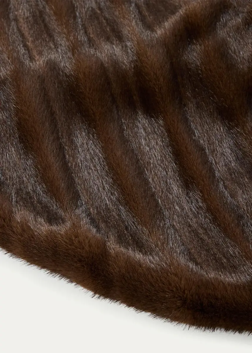 Fleurette Faux-Fur Shawl | Thumbnail 4 Fleurette Faux-Fur Shawl | Thumbnail 4