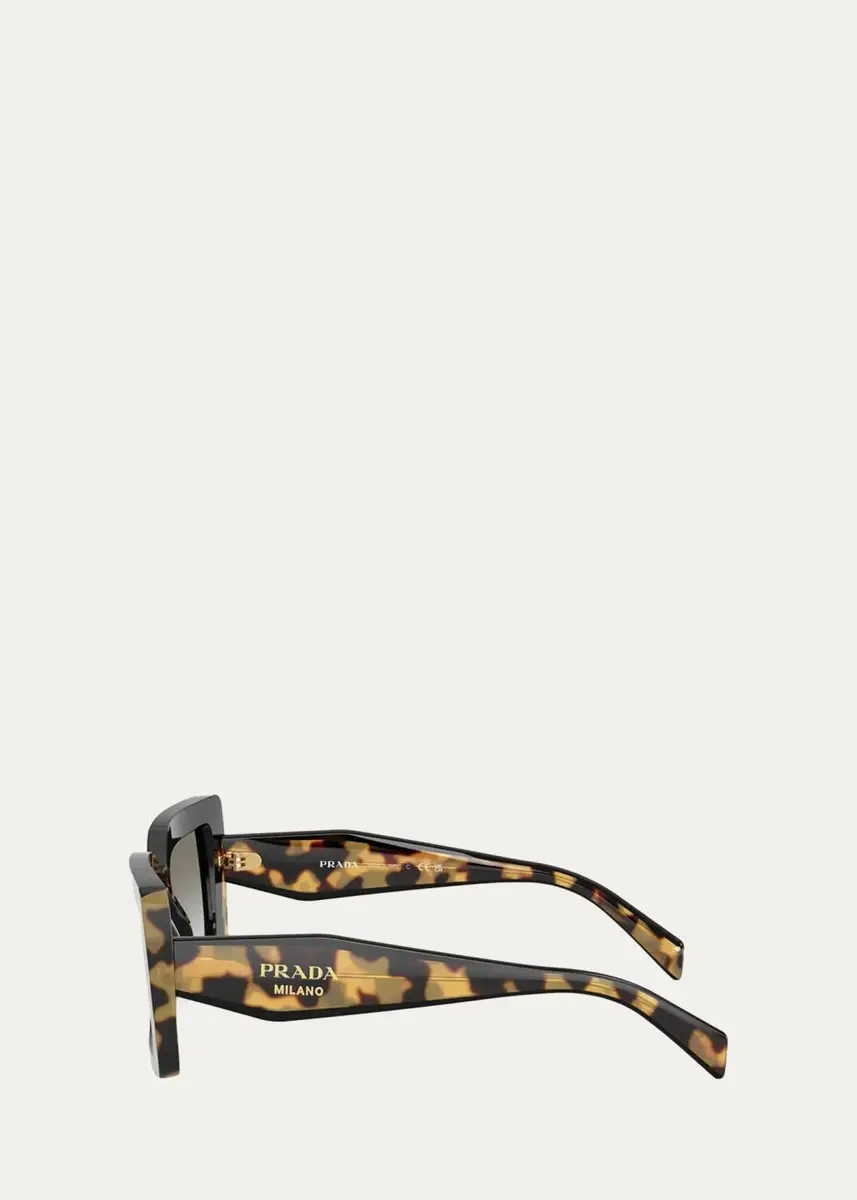 Prada 53MM Rectangular Sunglasses | Thumbnail 4 Prada 53MM Rectangular Sunglasses | Thumbnail 4