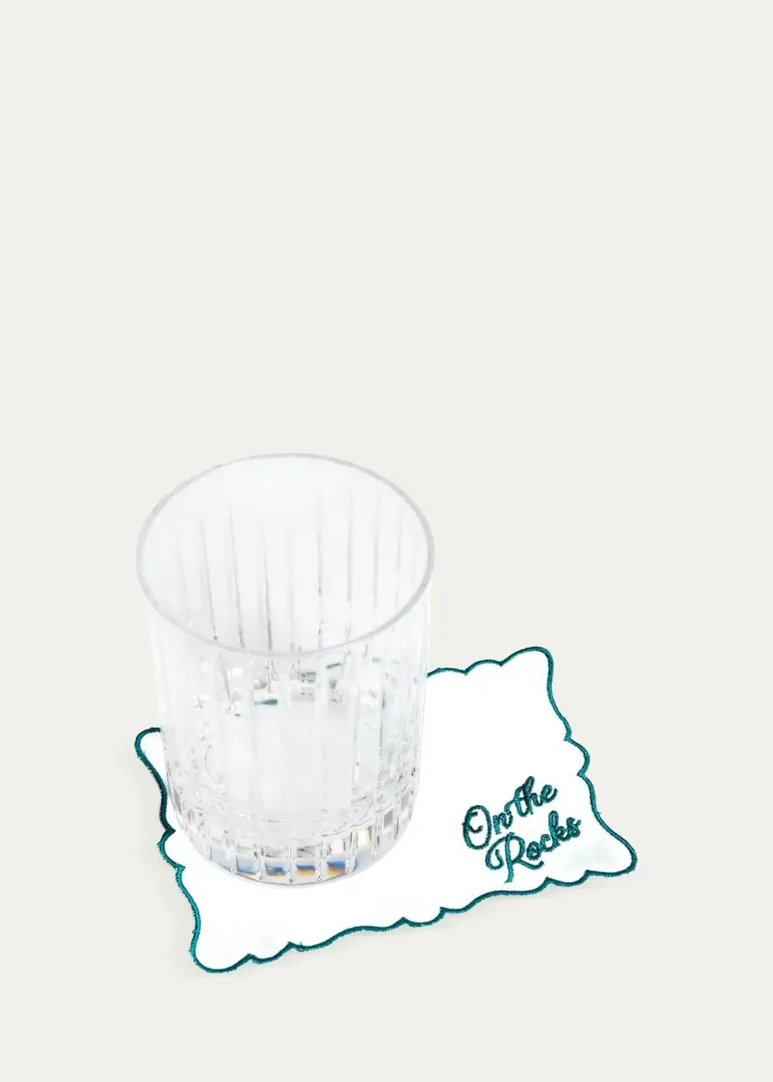 Dear Annabelle Top Shelf Cocktail 4-Piece Embroidered Napkin Set | Thumbnail 4 Dear Annabelle Top Shelf Cocktail 4-Piece Embroidered Napkin Set | Thumbnail 4