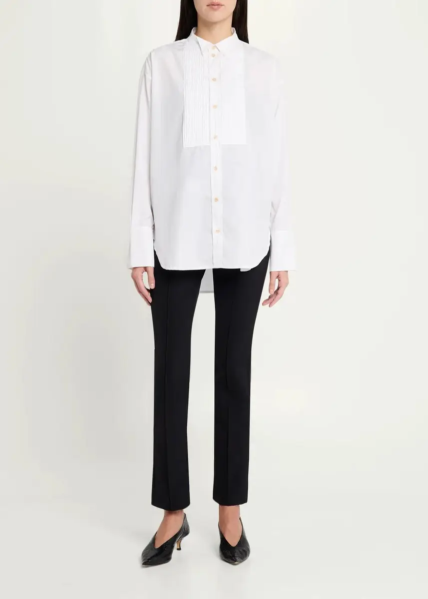 Jamie Haller The Tuck Cotton Shirt | Thumbnail 2 Jamie Haller The Tuck Cotton Shirt | Thumbnail 2