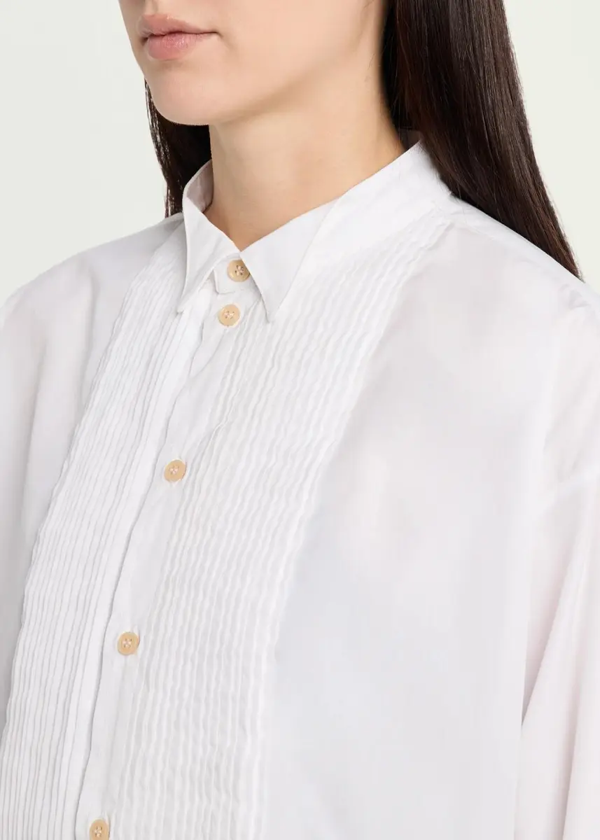 Jamie Haller The Tuck Cotton Shirt | Thumbnail 5 Jamie Haller The Tuck Cotton Shirt | Thumbnail 5