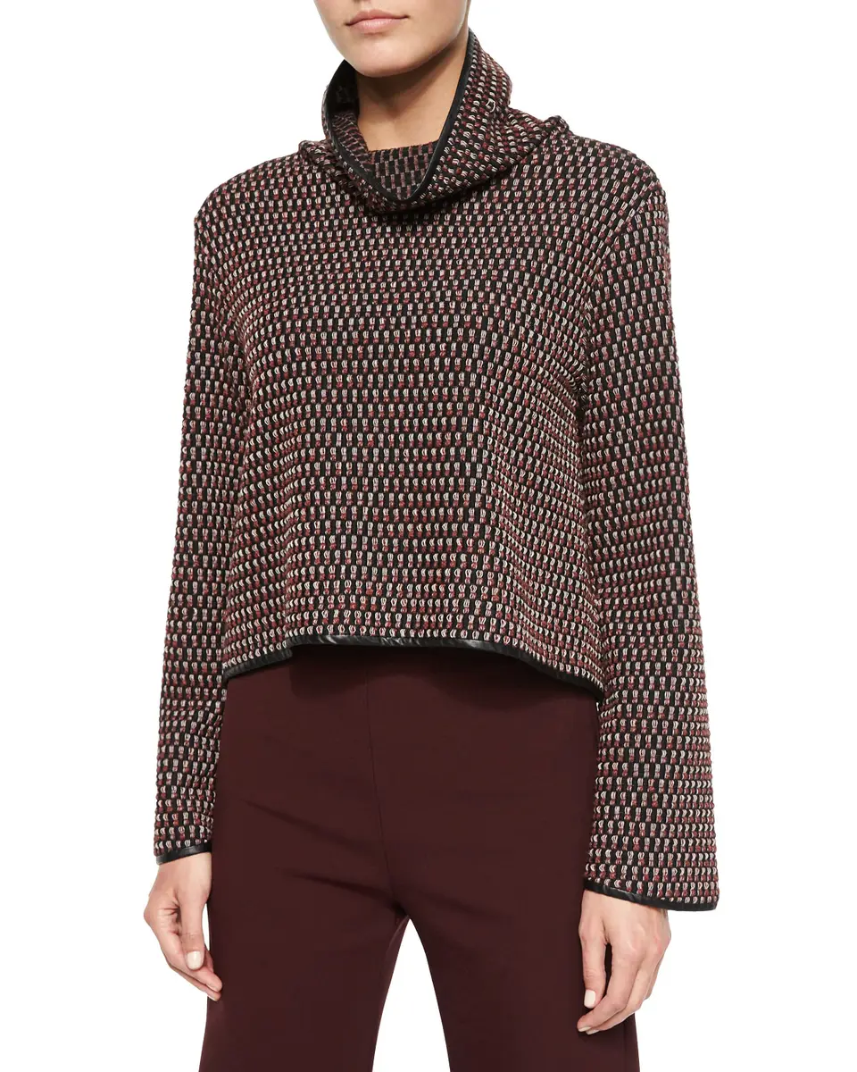 Etoile Isabel Marant Lou Embellished Mesh High-Neck Top | Thumbnail 7