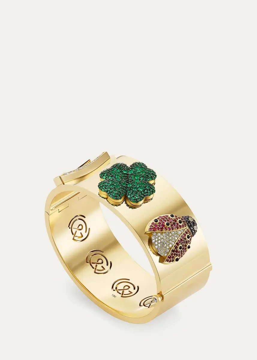 GRACE WINFREY 18K Lucky Bangle Bracelet | Thumbnail 2