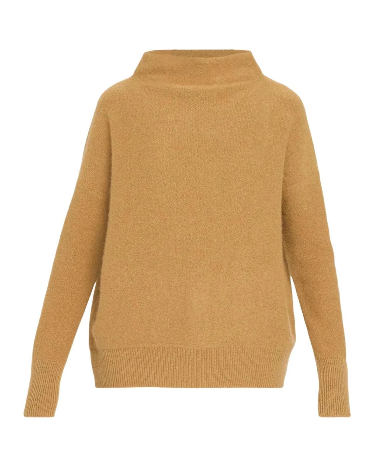 Vince Boiled Cashmere Turtleneck Pullover