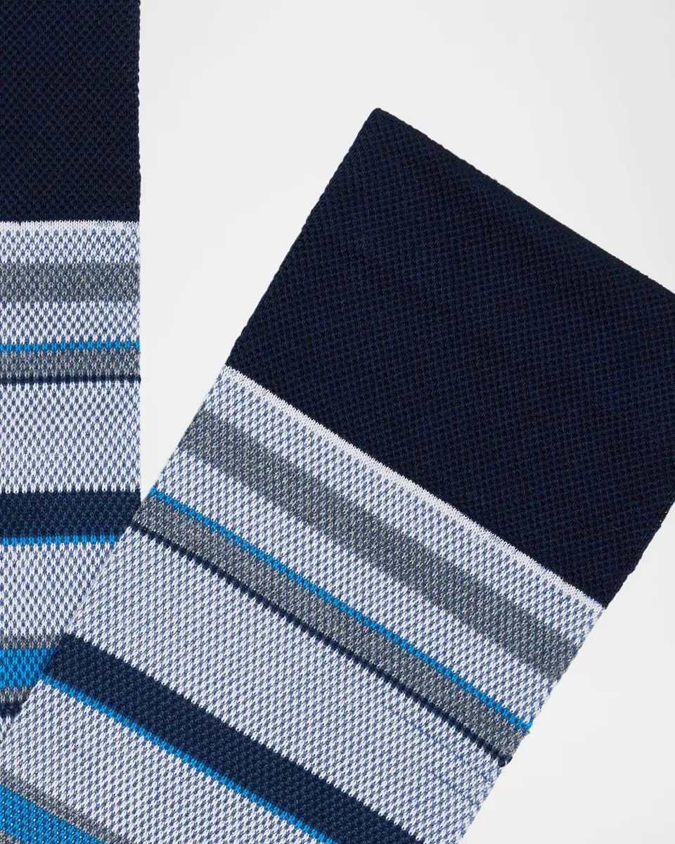 Marcoliani Men's 3-Pack Pima Cotton Crew Socks | Thumbnail 2 Marcoliani Men's 3-Pack Pima Cotton Crew Socks | Thumbnail 2