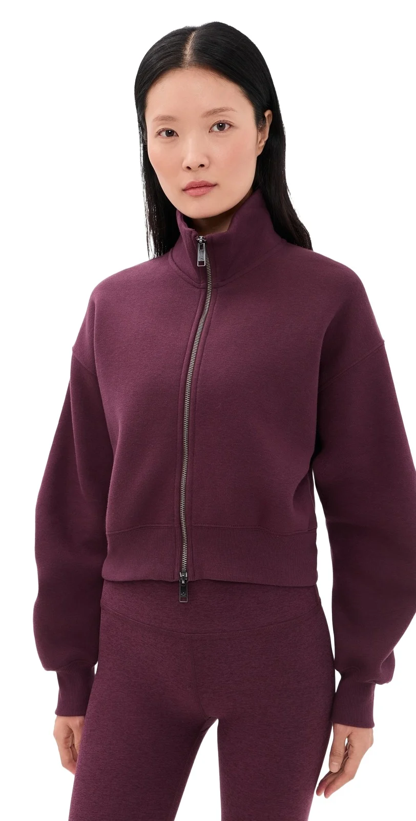 Double Zip Cropped Jacket Double Zip Cropped Jacket