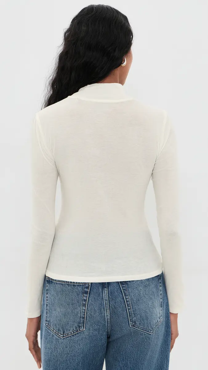 Frame The Shadow Turtleneck Tee | Thumbnail 3 Frame The Shadow Turtleneck Tee | Thumbnail 3