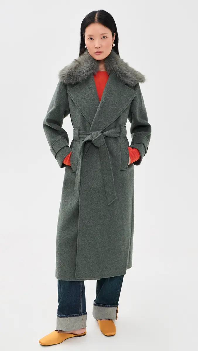 Aligne George Faux Fur Collar Jacket | Thumbnail 2 Aligne George Faux Fur Collar Jacket | Thumbnail 2