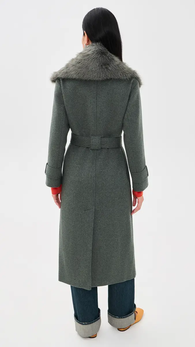Aligne George Faux Fur Collar Jacket | Thumbnail 3 Aligne George Faux Fur Collar Jacket | Thumbnail 3