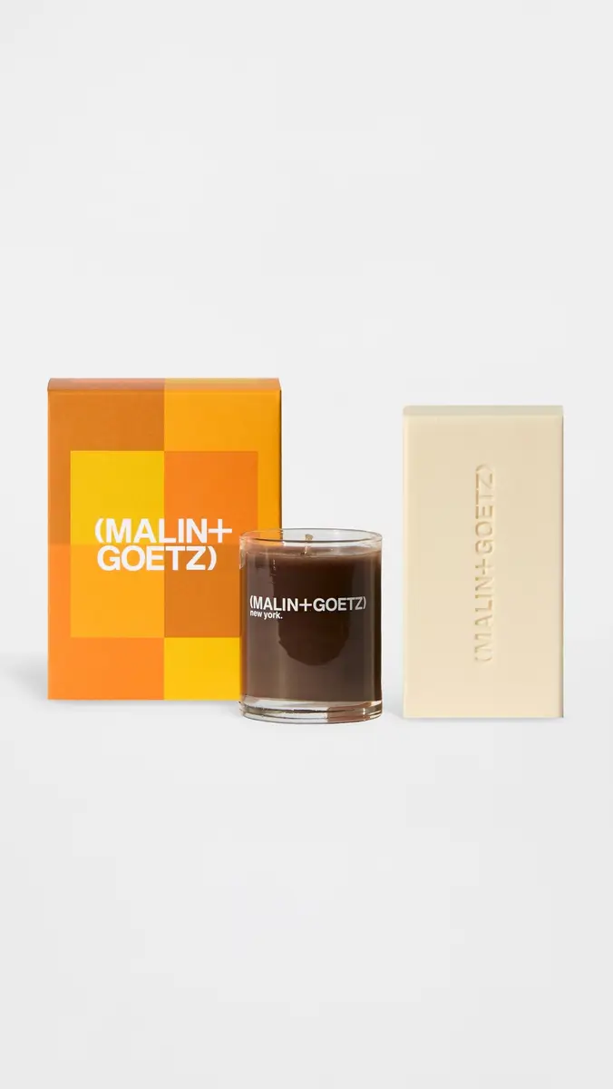 MALIN+GOETZ Twist of Rum Candle + Hydrating Bar Set No Color | Thumbnail 2 MALIN+GOETZ Twist of Rum Candle + Hydrating Bar Set No Color | Thumbnail 2