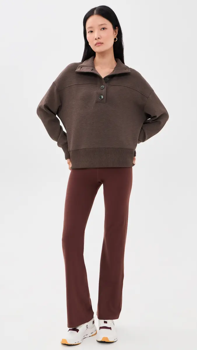 Varley Bronya Button Placket Sweatshirt | Thumbnail 5 Varley Bronya Button Placket Sweatshirt | Thumbnail 5