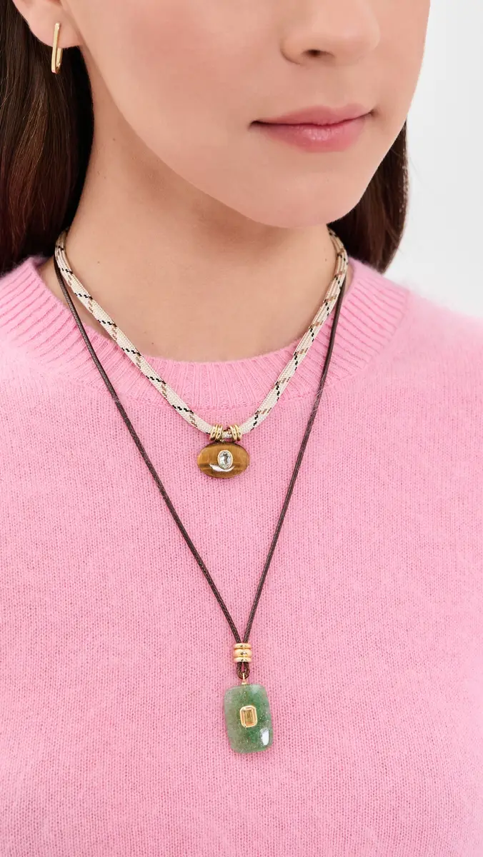 Lacey Ryan Pendant Treasure Green Moonstone Necklace | Thumbnail 3 Lacey Ryan Pendant Treasure Green Moonstone Necklace | Thumbnail 3