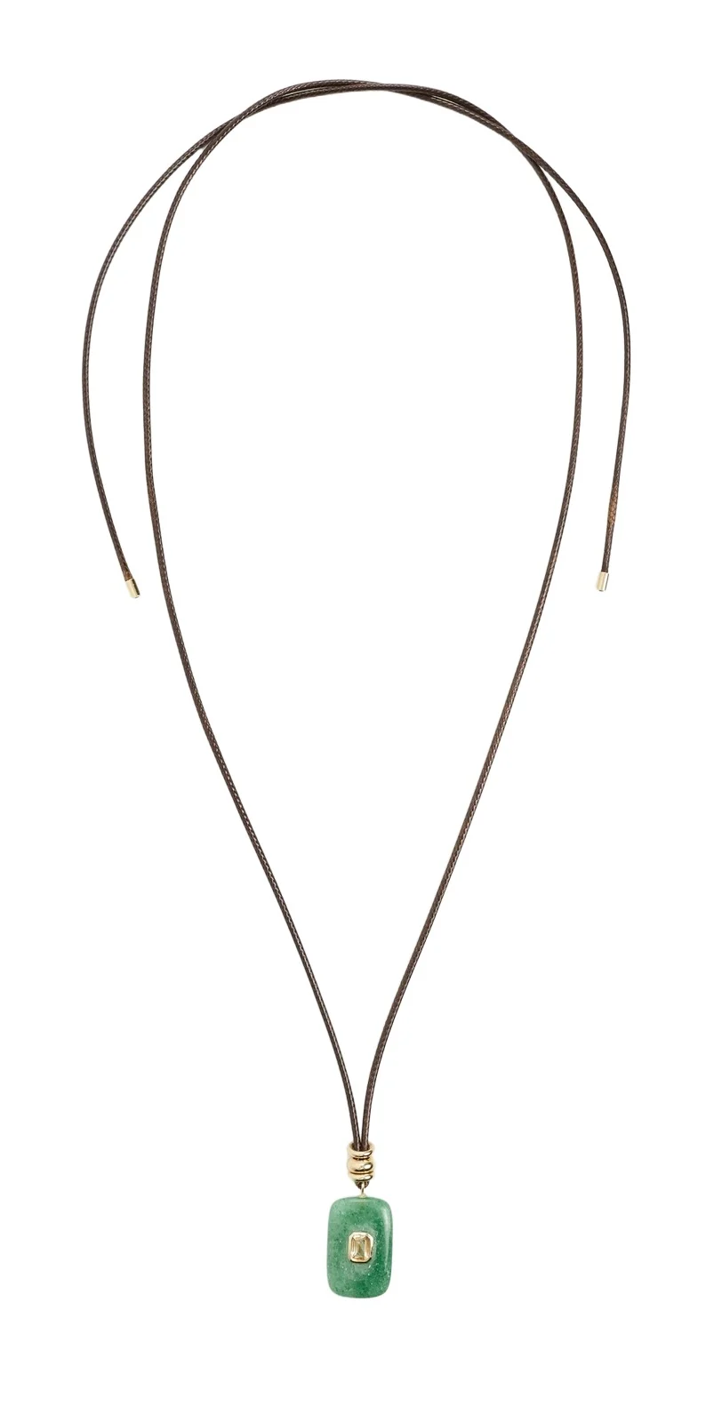 Lacey Ryan Pendant Treasure Green Moonstone Necklace